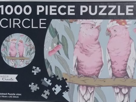 1000 piece puzzle - circle - birds For Sale