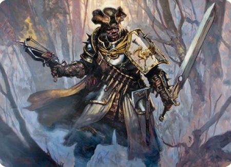 Brutal Cathar Art Card [Innistrad: Midnight Hunt Art Series] For Sale