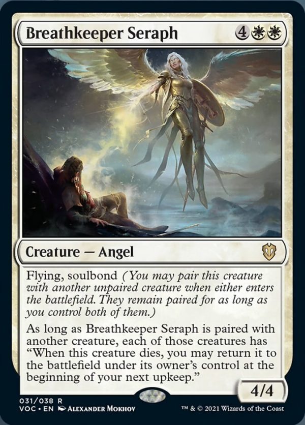 Breathkeeper Seraph [Innistrad: Crimson Vow Commander] Hot on Sale