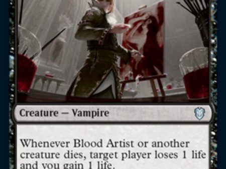 Blood Artist [Innistrad: Crimson Vow Commander] Cheap