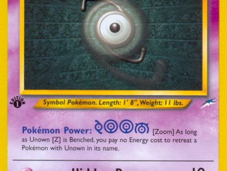 Unown [Z] (60 105) [Neo Destiny 1st Edition] Cheap