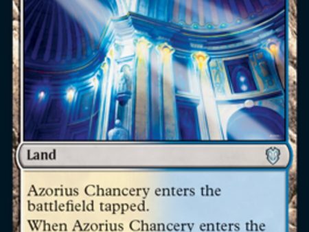 Azorius Chancery [Innistrad: Crimson Vow Commander] Sale