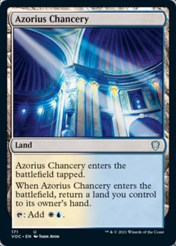 Azorius Chancery [Innistrad: Crimson Vow Commander] Sale