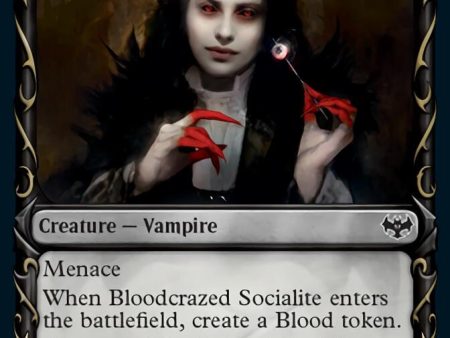 Bloodcrazed Socialite (Showcase Fang Frame) [Innistrad: Crimson Vow] Online Hot Sale