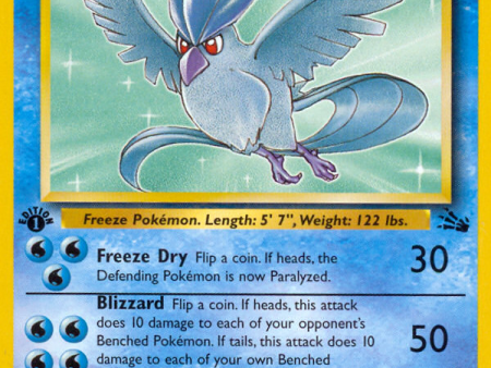 Articuno (17 62) [Fossil 1st Edition] Cheap