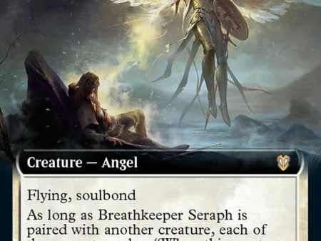 Breathkeeper Seraph (Extended Art) [Innistrad: Crimson Vow Commander] Online