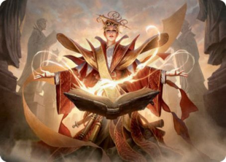 Augusta, Dean of Order Art Card [Strixhaven: School of Mages Art Series] Hot on Sale