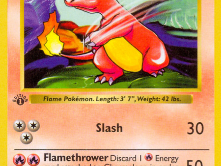 Charmeleon (24 102) (Shadowless) [Base Set 1st Edition] Fashion