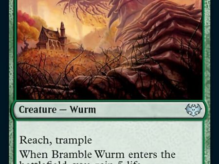 Bramble Wurm [Innistrad: Crimson Vow] Cheap