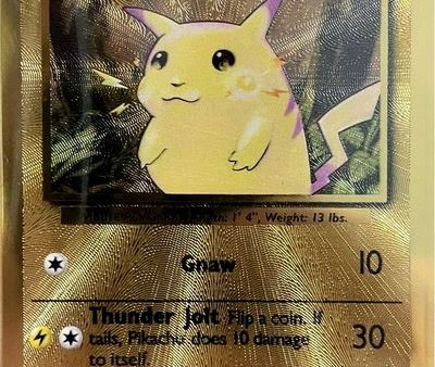 Pikachu (58 102) (Celebrations Metal Card) [Celebrations: 25th Anniversary] For Sale