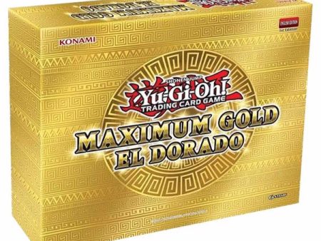 Yu-Gi-Oh! Maximum Gold El Dorado Box For Discount