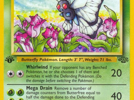 Butterfree (33 64) [Jungle 1st Edition] Online Sale