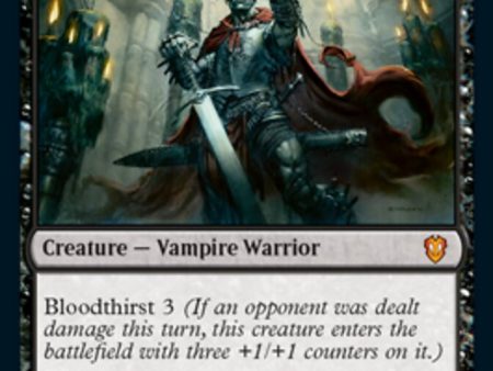 Bloodlord of Vaasgoth [Innistrad: Crimson Vow Commander] Supply