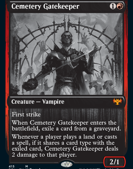 Cemetery Gatekeeper [Innistrad: Double Feature] For Sale