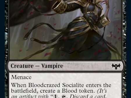 Bloodcrazed Socialite [Innistrad: Crimson Vow] Hot on Sale