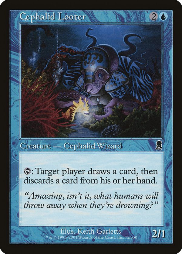 Cephalid Looter (Misprinted) [Odyssey] Online Sale