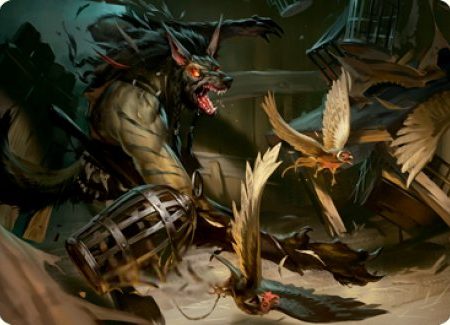 Wing Shredder Art Card [Innistrad: Midnight Hunt Art Series] Online Hot Sale