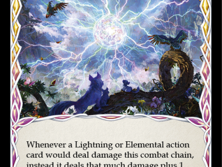 Ball Lightning (Yellow) [U-ELE187] (Tales of Aria Unlimited)  Unlimited Rainbow Foil Sale