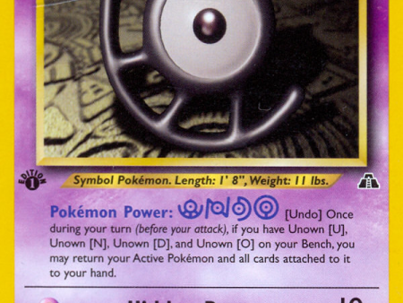 Unown [U] (51 75) [Neo Discovery 1st Edition] Hot on Sale