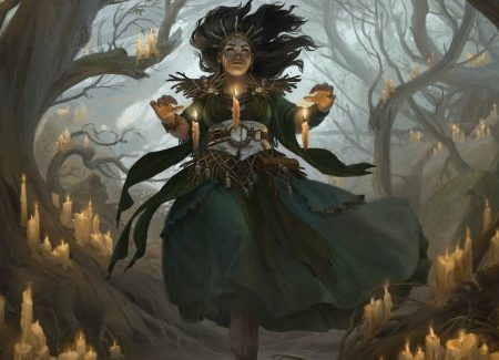 Candlegrove Witch 1 Art Card [Innistrad: Midnight Hunt Art Series] Online