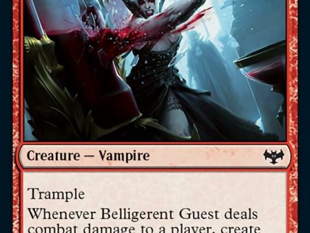 Belligerent Guest [Innistrad: Crimson Vow] on Sale