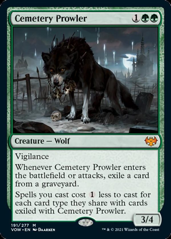 Cemetery Prowler [Innistrad: Crimson Vow] on Sale