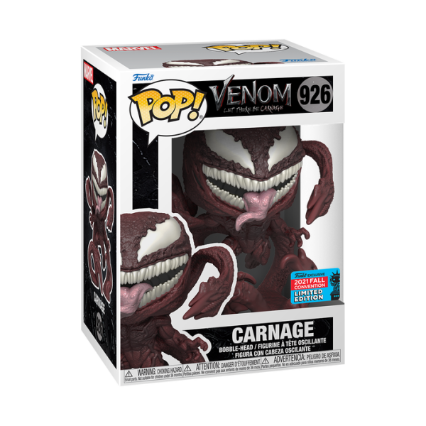 Venom: Let There Be Carnage - Carnage Pop! 926 NYCC21 Supply