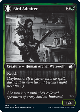 Bird Admirer    Wing Shredder [Innistrad: Double Feature] Supply