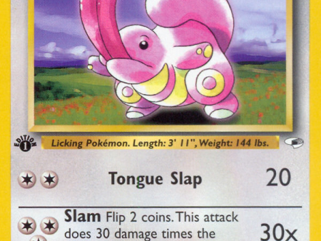 Brock s Lickitung (41 132) [Gym Heroes 1st Edition] Hot on Sale