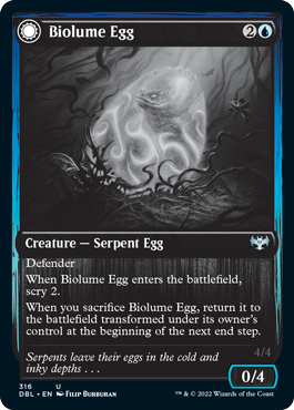 Biolume Egg    Biolume Serpent [Innistrad: Double Feature] Supply