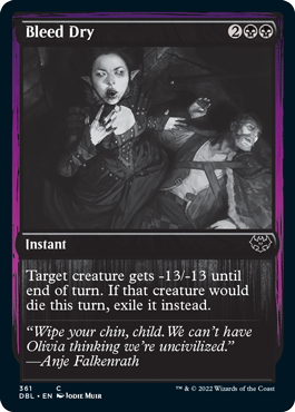 Bleed Dry [Innistrad: Double Feature] Supply