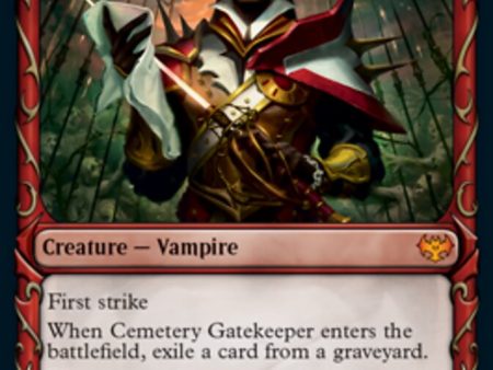 Cemetery Gatekeeper (Showcase Fang Frame) [Innistrad: Crimson Vow] For Sale