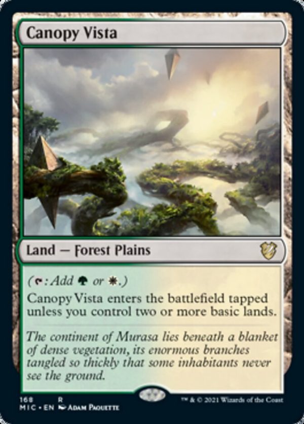 Canopy Vista [Innistrad: Midnight Hunt Commander] Cheap