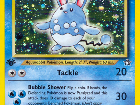 Azumarill (2 111) [Neo Genesis 1st Edition] on Sale