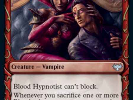 Blood Hypnotist (Showcase Fang Frame) [Innistrad: Crimson Vow] on Sale