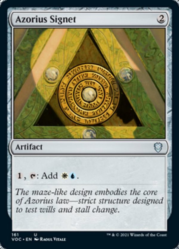 Azorius Signet [Innistrad: Crimson Vow Commander] Cheap