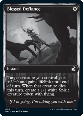 Blessed Defiance [Innistrad: Double Feature] For Cheap