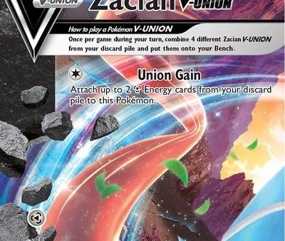 Zacian V-Union (SWSH163) [Sword & Shield: Black Star Promos] Fashion