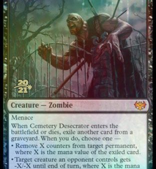 Cemetery Desecrator [Innistrad: Crimson Vow Prerelease Promos] on Sale