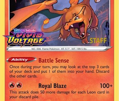 Charizard (SWSH066) (Staff Prerelease Promo) [Sword & Shield: Black Star Promos] Online Sale