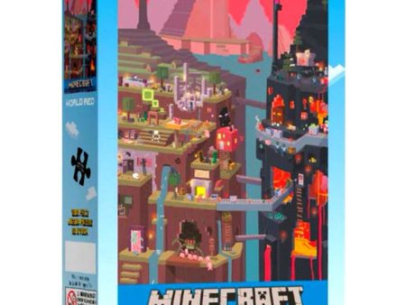 Mine Craft 1000 Piece Puzzle - World Red Online Hot Sale