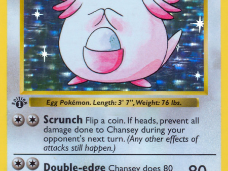 Chansey (3 102) (Shadowless) [Base Set 1st Edition] Supply