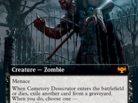 Cemetery Desecrator (Extended Art) [Innistrad: Crimson Vow] Online