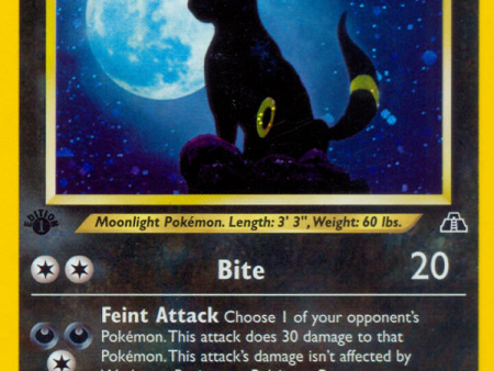 Umbreon (13 75) [Neo Discovery 1st Edition] Online now