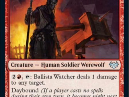 Ballista Watcher    Ballista Wielder [Innistrad: Crimson Vow] Online Hot Sale