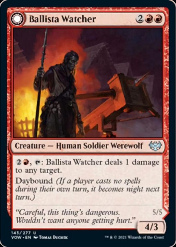 Ballista Watcher    Ballista Wielder [Innistrad: Crimson Vow] Online Hot Sale