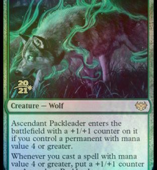 Ascendant Packleader [Innistrad: Crimson Vow Prerelease Promos] For Discount