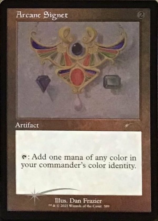 Arcane Signet (Retro) (Foil Etched) [Secret Lair Drop Promos] For Cheap