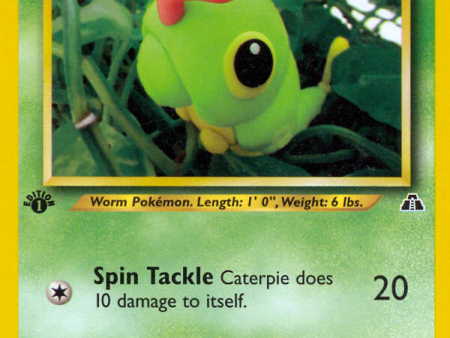 Caterpie (53 75) [Neo Discovery 1st Edition] For Sale