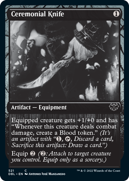 Ceremonial Knife [Innistrad: Double Feature] Online Sale